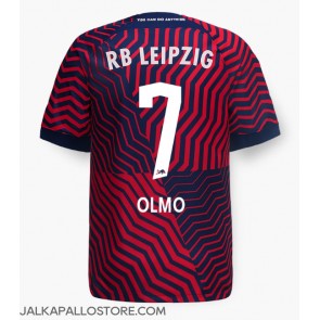 RB Leipzig Dani Olmo #7 Vieraspaita 2023-24 Lyhythihainen